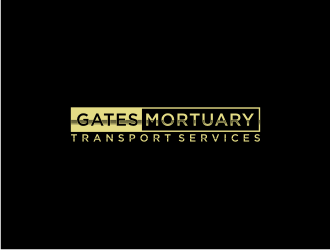 Gates Mortuary Transport Services logo design by johana