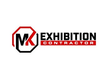 MK Exhibition Contractor logo design by jaize