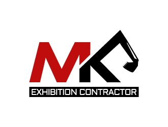 MK Exhibition Contractor logo design by iamjason