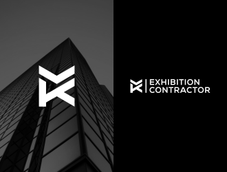 MK Exhibition Contractor logo design by logokoe