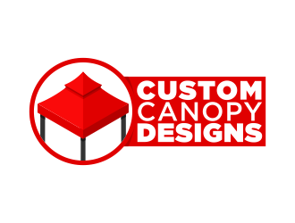 Custom Canopy Designs logo design by ekitessar