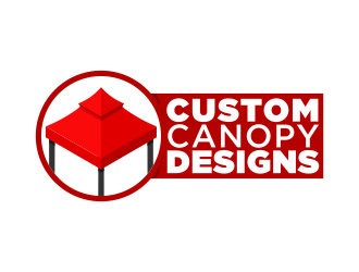 Custom Canopy Designs logo design by ekitessar