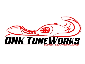 DNK TuneWorks logo design by kakikukeju