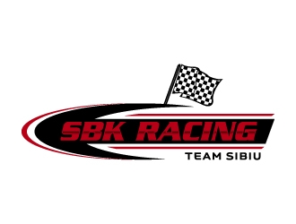 SBK Racing Team Sibiu logo design by AamirKhan