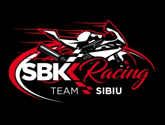SBK Racing Team Sibiu logo design by aRBy