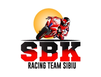 SBK Racing Team Sibiu logo design by Shailesh
