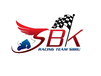 SBK Racing Team Sibiu logo design by sanu