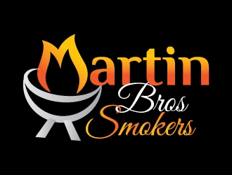 Martin Bros Smokers logo design by KreativeLogos