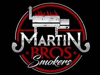 Martin Bros Smokers logo design by DreamLogoDesign