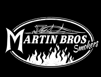 Martin Bros Smokers logo design by DreamLogoDesign