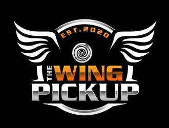 The Wing Pickup logo design by DreamLogoDesign