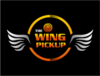 The Wing Pickup logo design by Girly