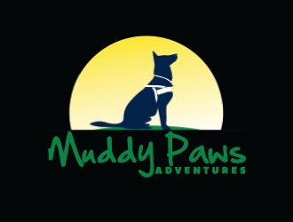 Muddy Paws Adventures logo design by AamirKhan