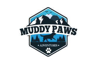 Muddy Paws Adventures logo design by kasperdz