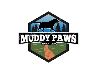 Muddy Paws Adventures logo design by kasperdz