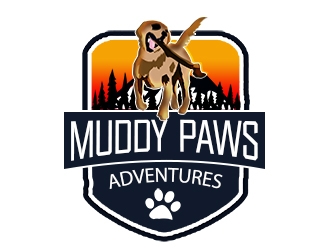Muddy Paws Adventures logo design by bougalla005