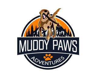 Muddy Paws Adventures logo design by bougalla005