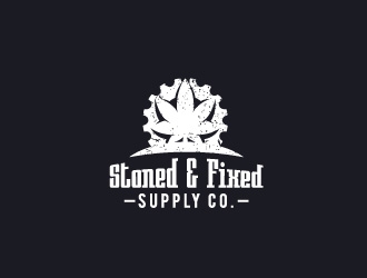 Stoned & Fixed Supply Co. logo design by Bojan