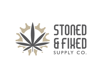 Stoned & Fixed Supply Co. logo design by biaggong