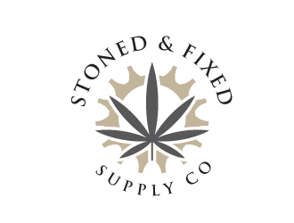 Stoned & Fixed Supply Co. logo design by biaggong