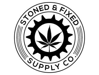 Stoned & Fixed Supply Co. logo design by Suvendu