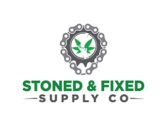 Stoned & Fixed Supply Co. logo design by gogo