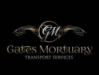 Gates Mortuary Transport Services logo design by DreamLogoDesign