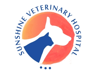 Sunshine Veterinary Hospital logo design by MonkDesign
