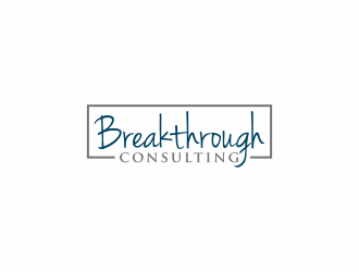Breakthrough Consulting logo design by checx