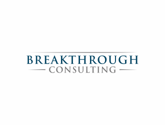 Breakthrough Consulting logo design by checx