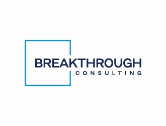 Breakthrough Consulting logo design by Janee