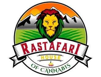 Rastafari House Of Cannabis logo design by rizuki