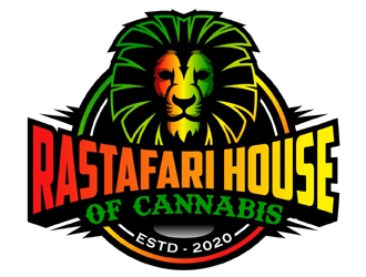 Rastafari House Of Cannabis logo design by MAXR