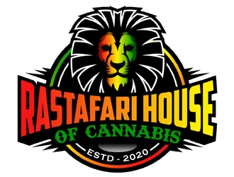 Rastafari House Of Cannabis logo design by MAXR
