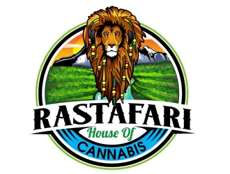 Rastafari House Of Cannabis logo design by DreamLogoDesign