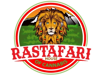 Rastafari House Of Cannabis logo design by Suvendu