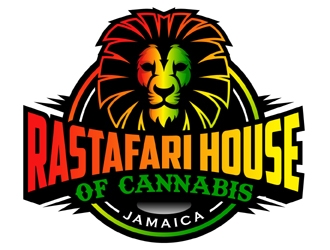 Rastafari House Of Cannabis logo design by MAXR