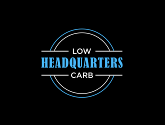 Low Carb Headquarters logo design by haidar