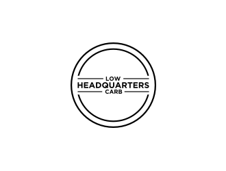 Low Carb Headquarters logo design by hopee