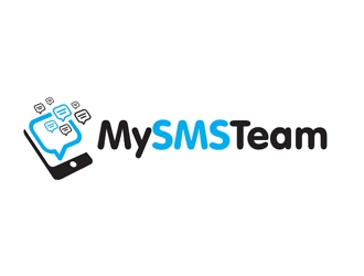 MySMSTeam logo design by creativemind01