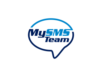 MySMSTeam logo design by FirmanGibran