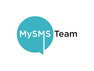 MySMSTeam logo design by EkoBooM