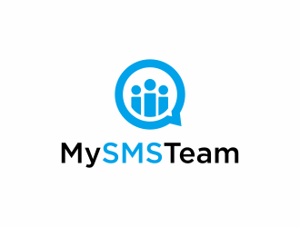 MySMSTeam logo design by Editor