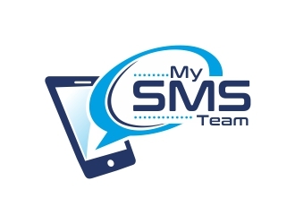 MySMSTeam logo design by ruki