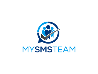 MySMSTeam logo design by N3V4