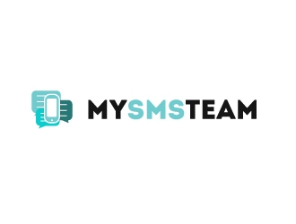 MySMSTeam logo design by Helloit