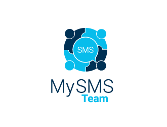 MySMSTeam logo design by drifelm