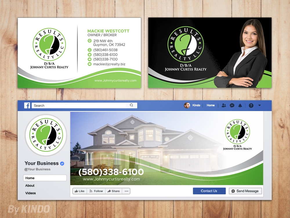 Johnny Curtis Realty logo design by Kindo