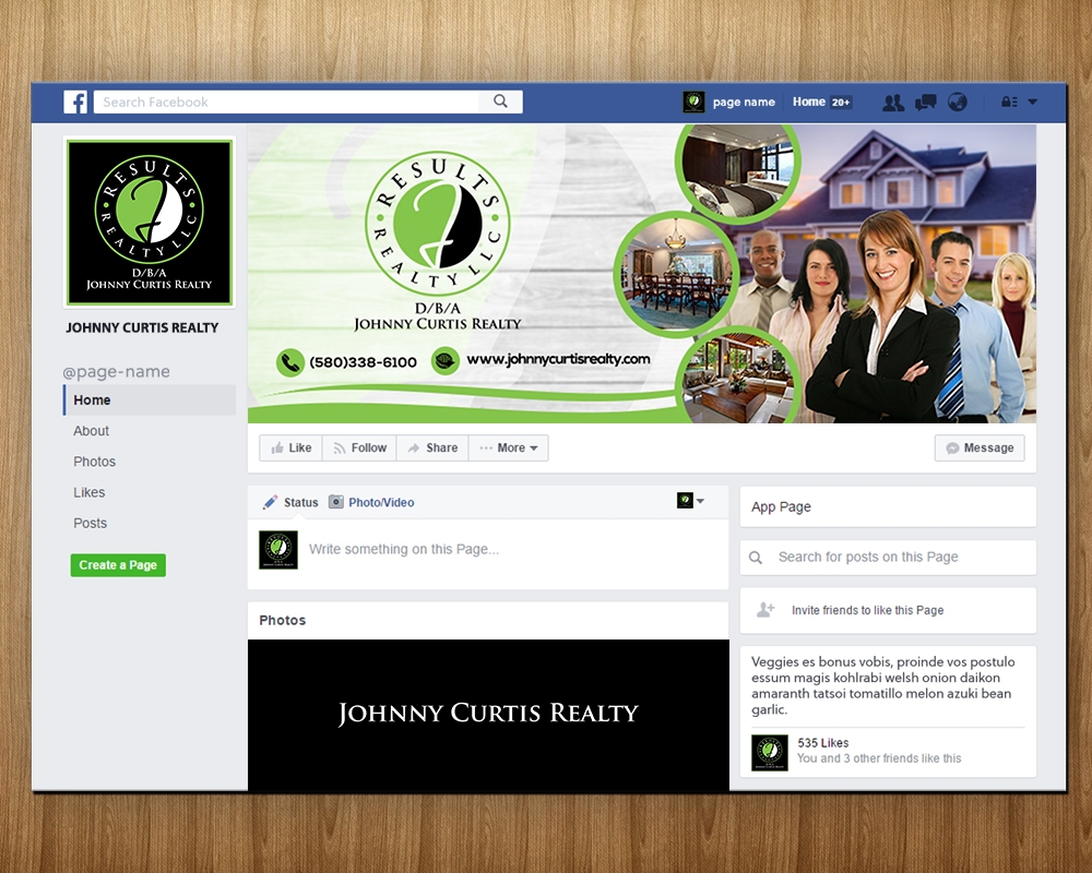 Johnny Curtis Realty logo design by MastersDesigns