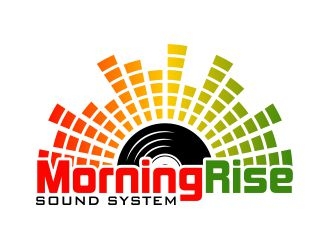 Morning Rise Sound System logo design by alfais